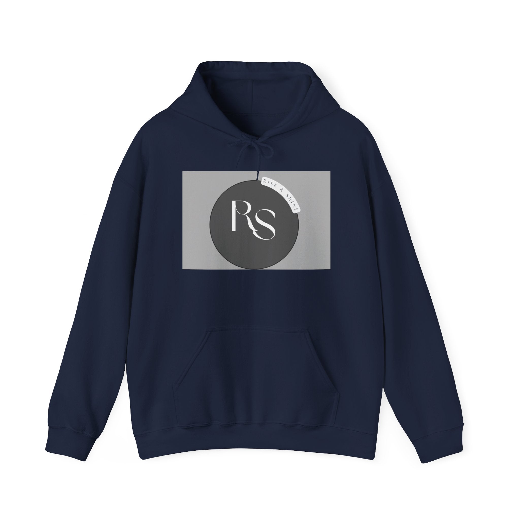 RS Monogram Hoodie — Minimalist Modern Logo Sweatshirt