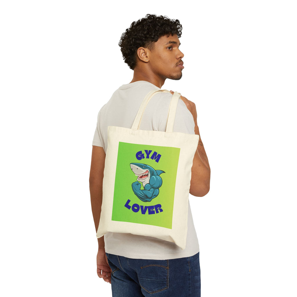 Gym Lover Shark Tote