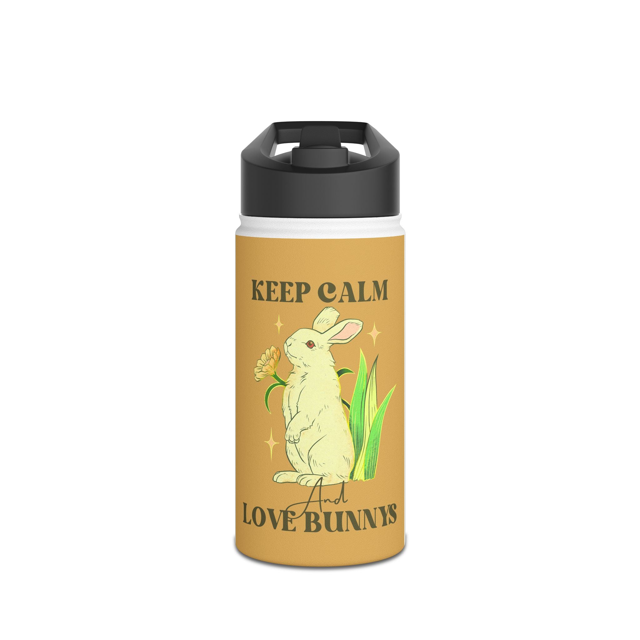 Stainless Steel Water Bottle, Standard Lid