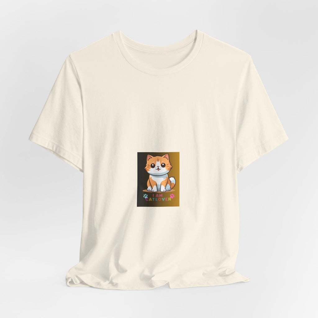 Cute Shiba Inu Graphic Tee - Happy Dog Cartoon T-Shirt