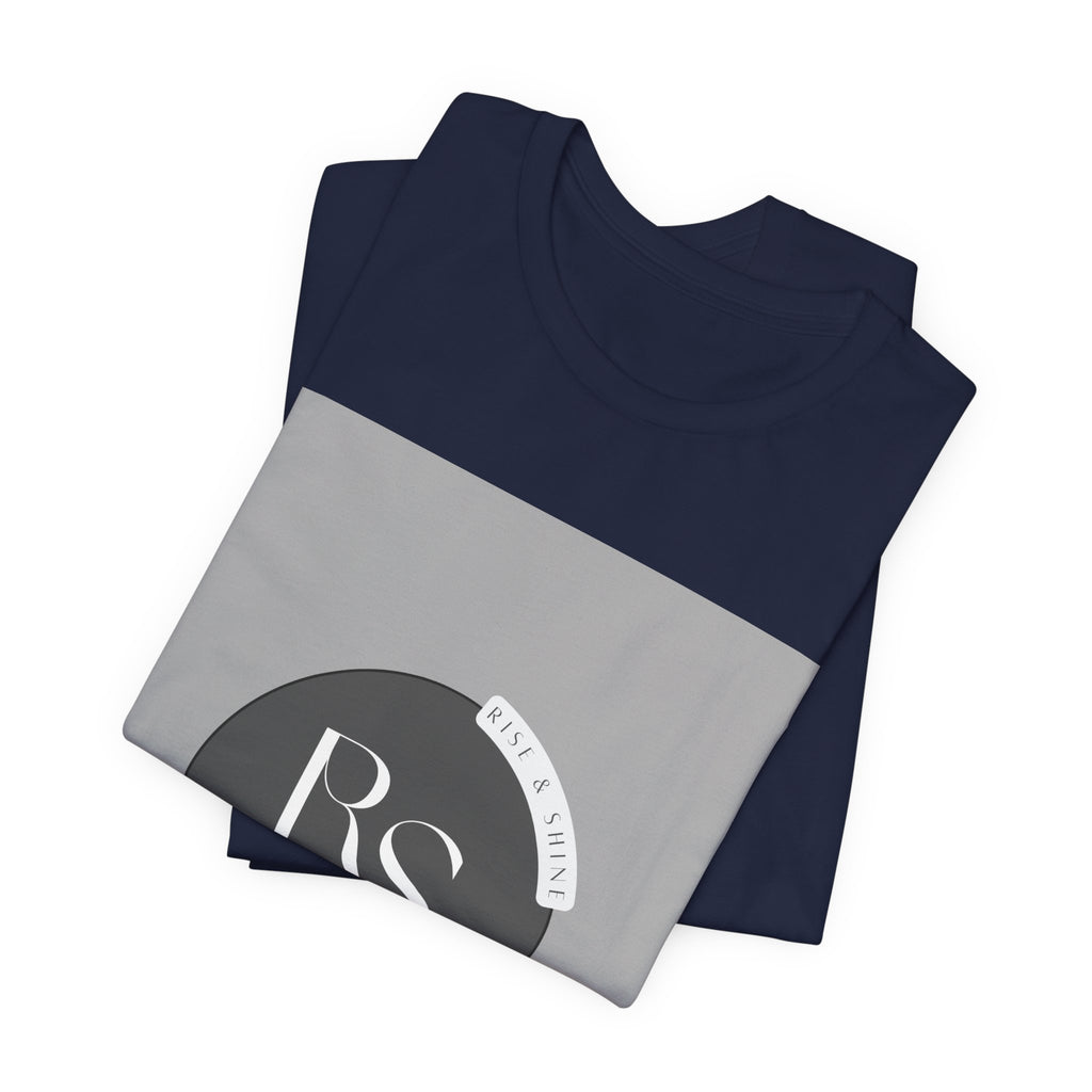 RS Monogram T-Shirt — Modern Minimalist Logo Tee