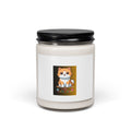 Soy Candle — Cute Shiba Inu "Cat Lover" Scented 9oz