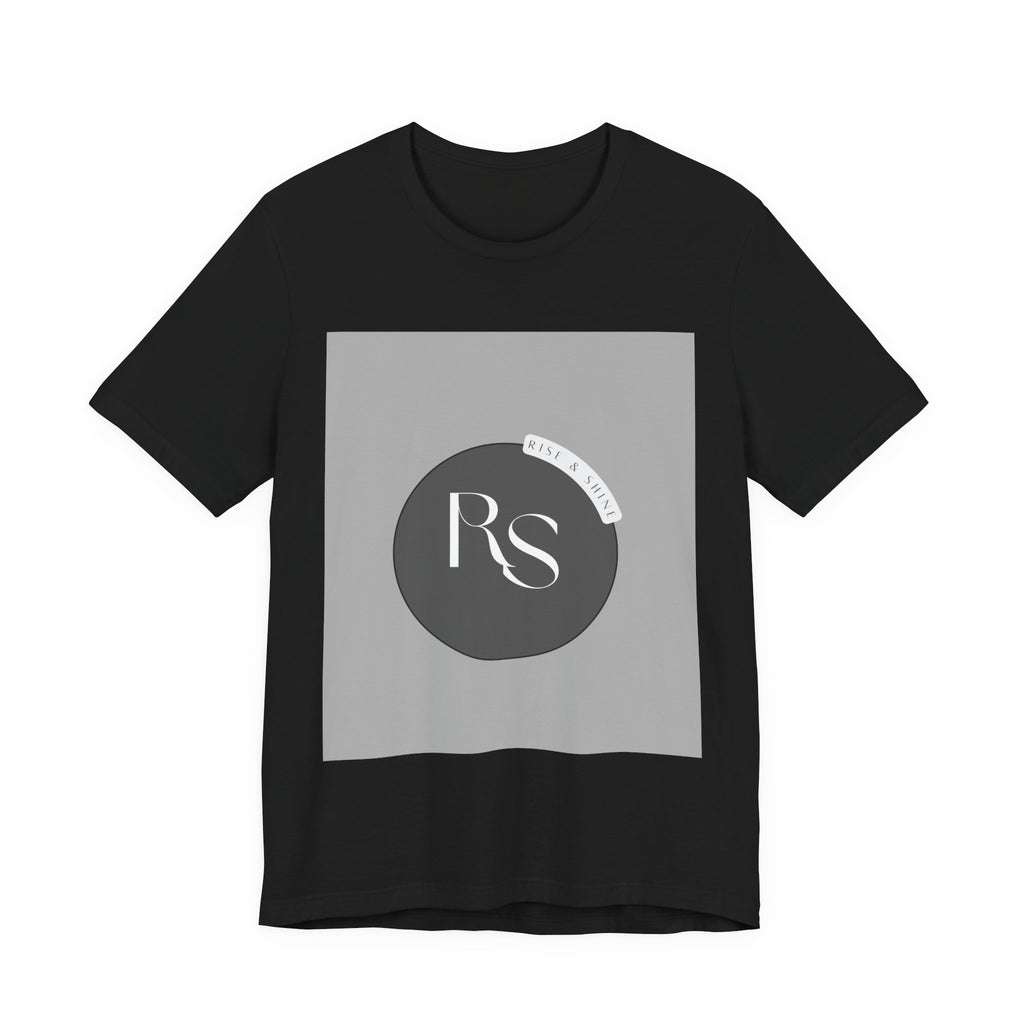 RS Monogram T-Shirt — Modern Minimalist Logo Tee