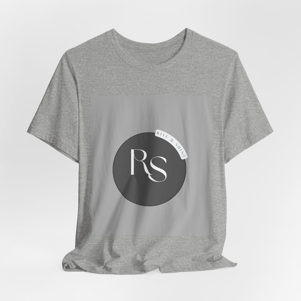 RS Monogram T-Shirt — Modern Minimalist Logo Tee
