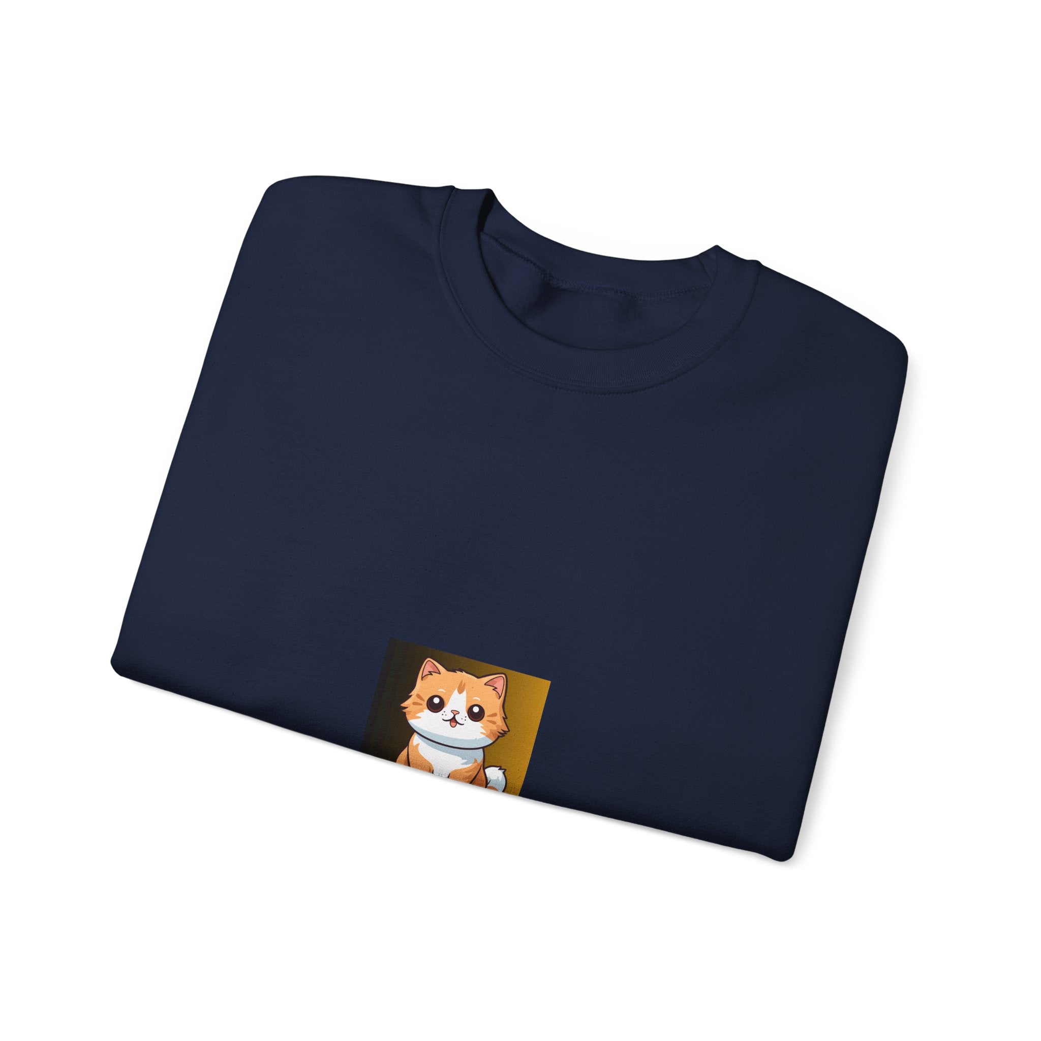 Corgi Smile Crewneck Sweatshirt — Cute Dog Graphic Pullover