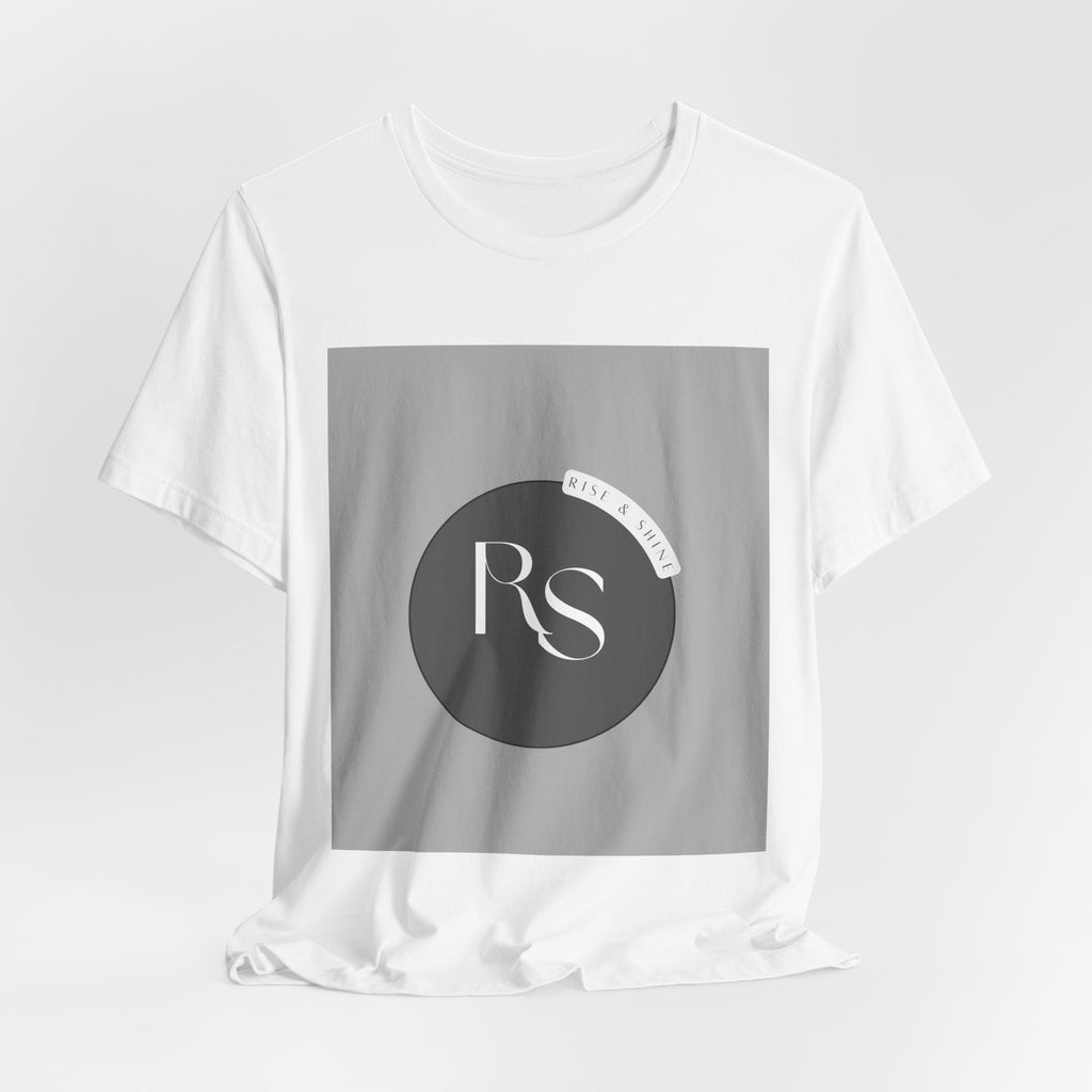 RS Monogram T-Shirt — Modern Minimalist Logo Tee