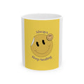 Always Keep Smiling Ceramic Mug – Positive Smiley Face Coffee Cup (11oz, 15oz)