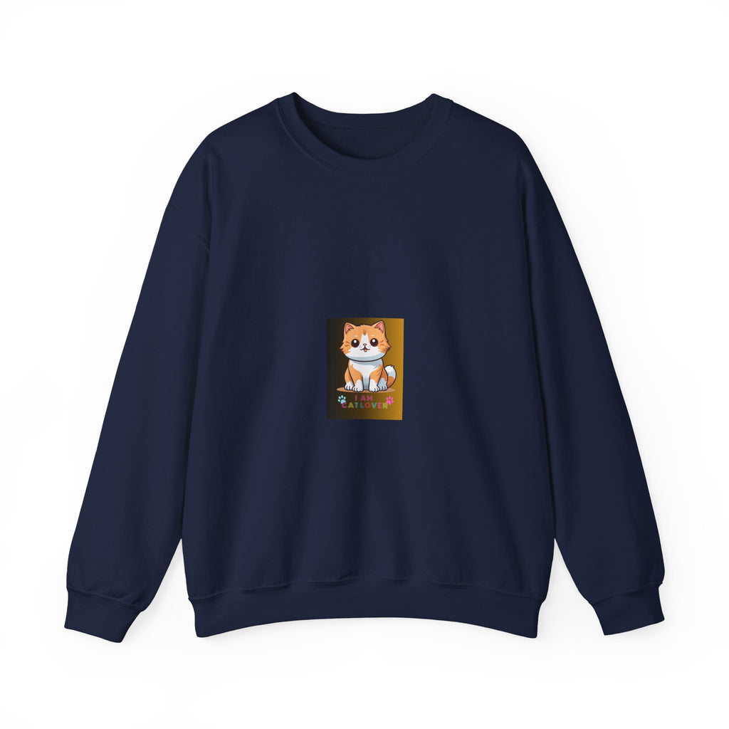 Corgi Smile Crewneck Sweatshirt — Cute Dog Graphic Pullover