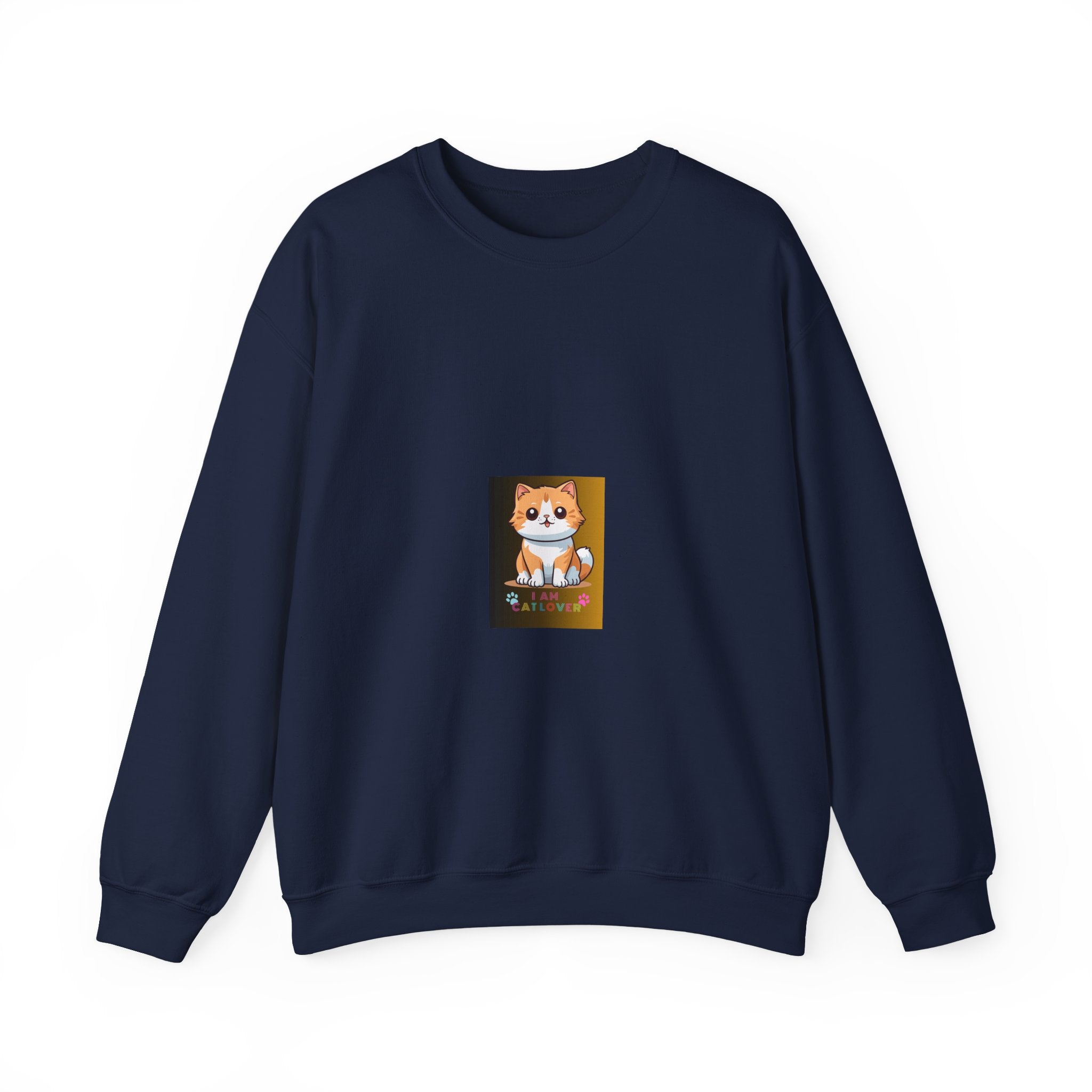Corgi Smile Crewneck Sweatshirt — Cute Dog Graphic Pullover