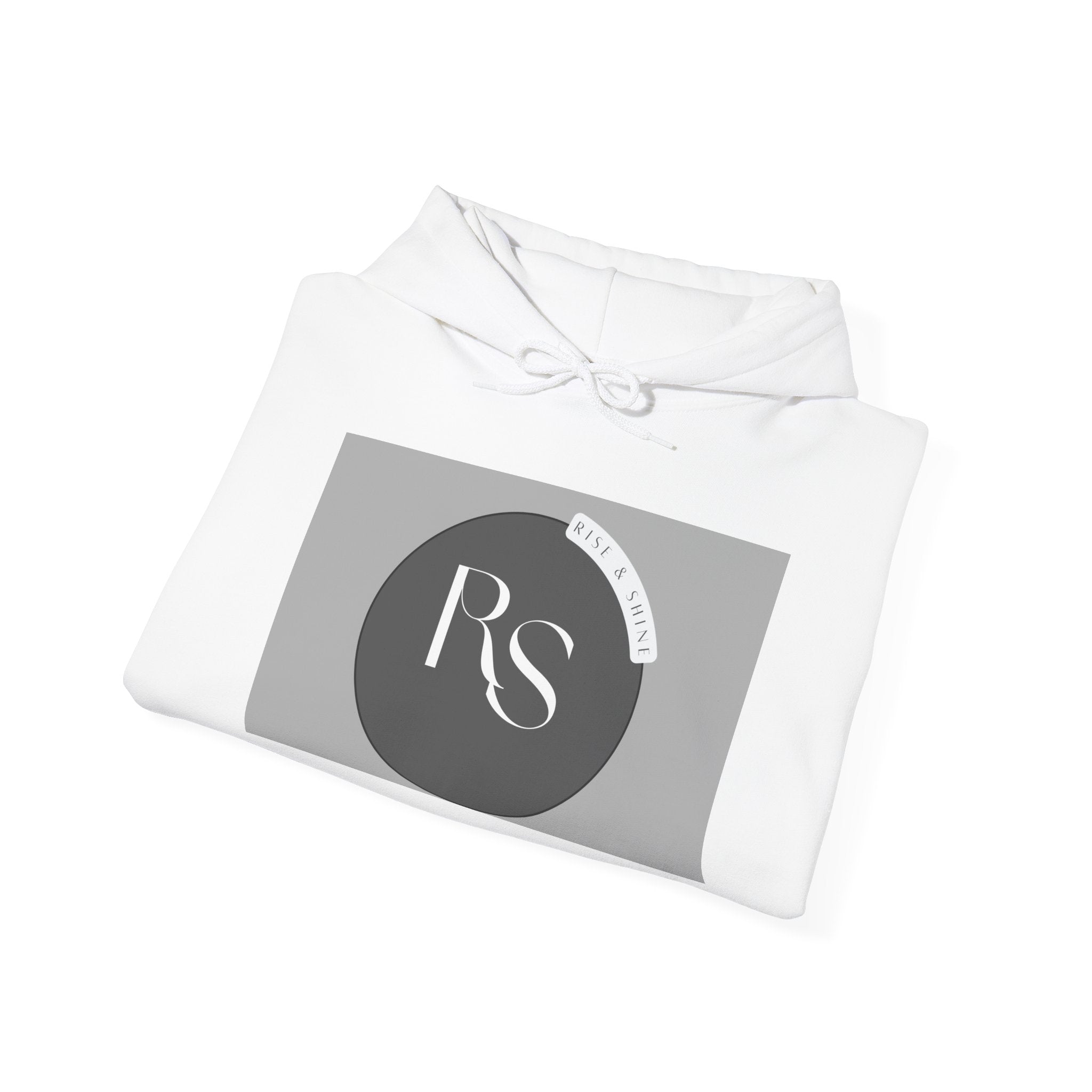 RS Monogram Hoodie — Minimalist Modern Logo Sweatshirt