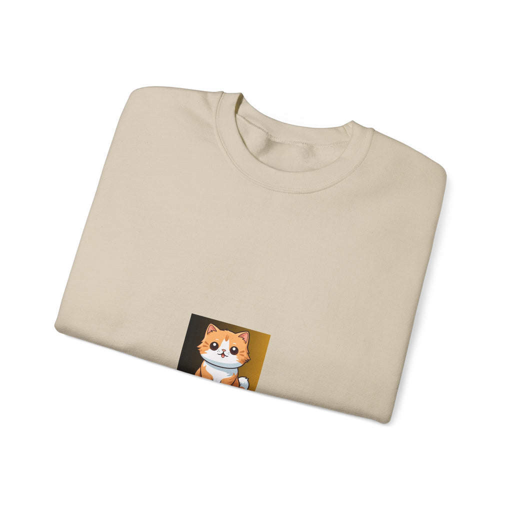 Corgi Smile Crewneck Sweatshirt — Cute Dog Graphic Pullover