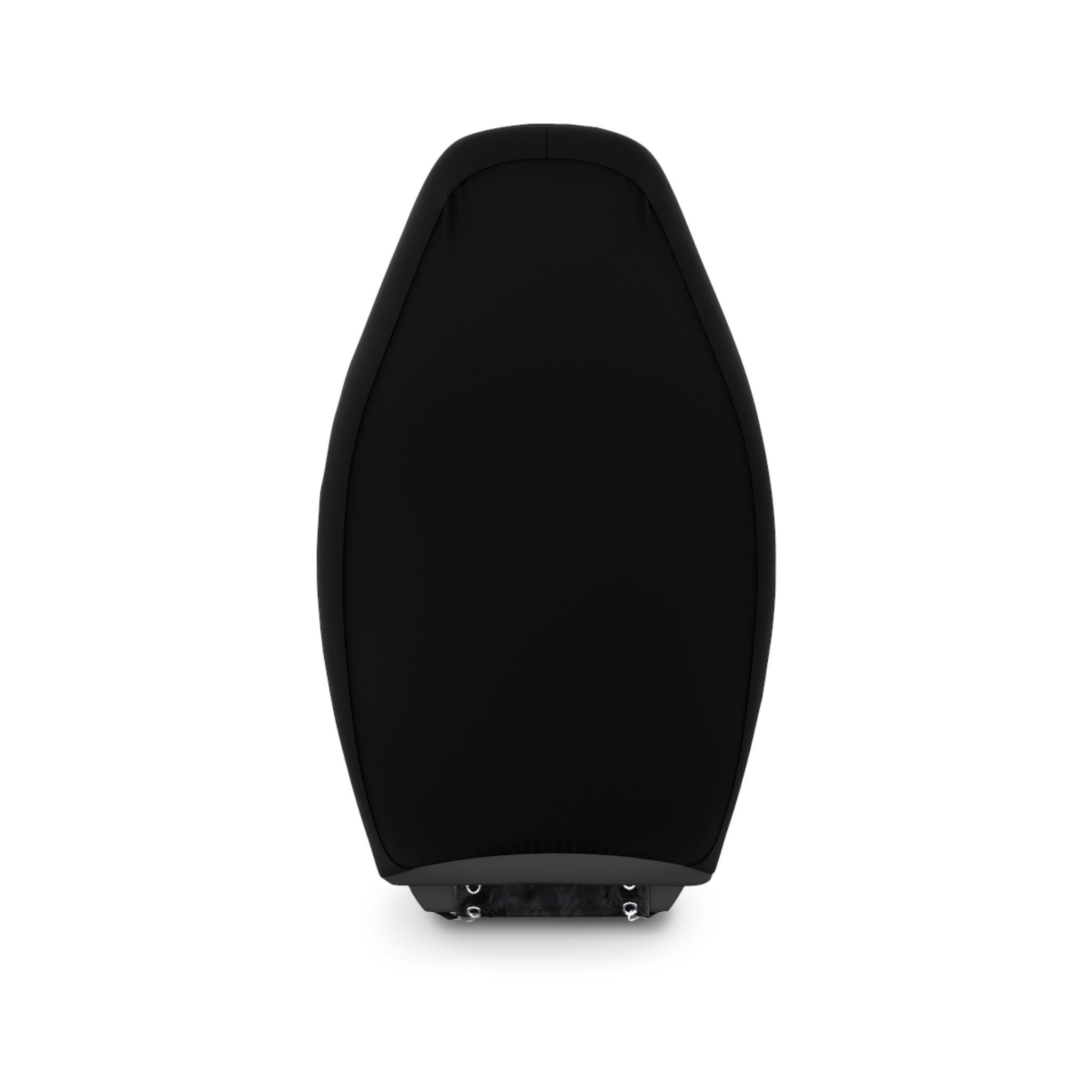 MOOD Emoji Car Seat Covers — Black Cute Smile Face Front Seat Protector