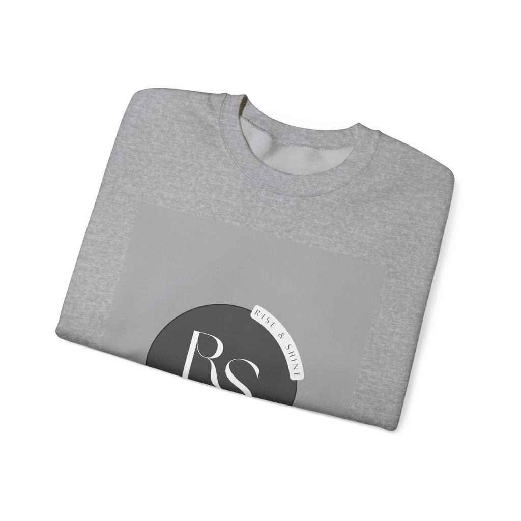 Minimal Monogram Crewneck Sweatshirt — RS Logo
