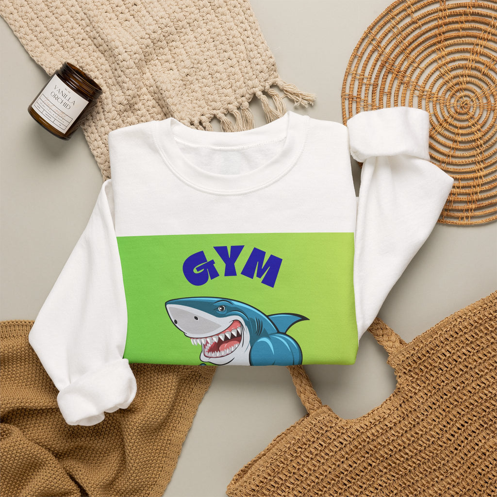 Gym Lover Shark Sweatshirt