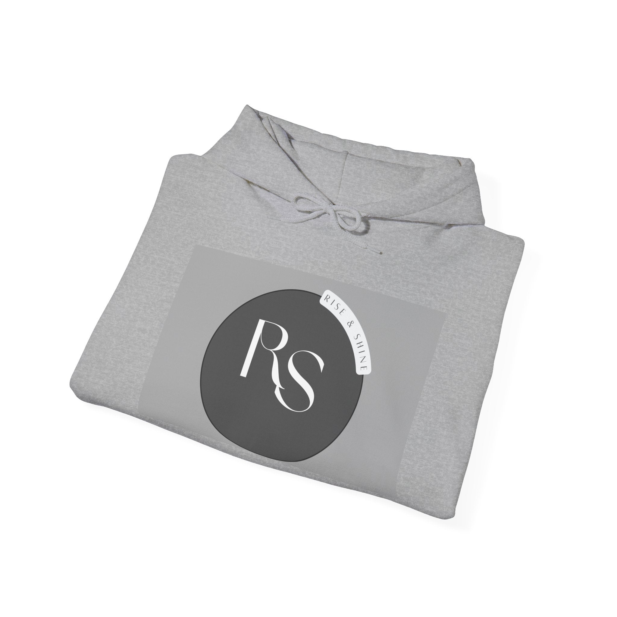 RS Monogram Hoodie — Minimalist Modern Logo Sweatshirt