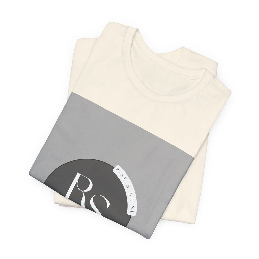 RS Monogram T-Shirt — Modern Minimalist Logo Tee