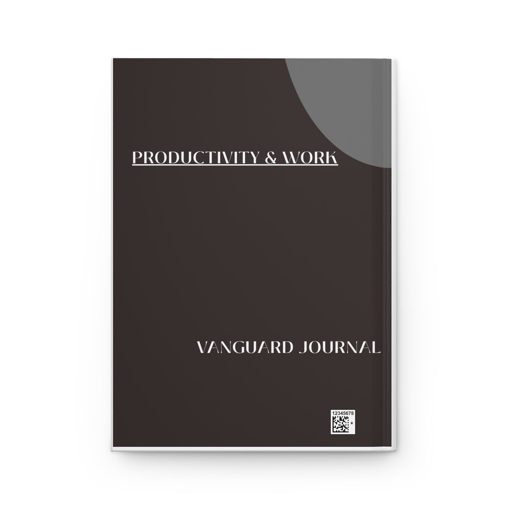 Productivity & Work Hardcover Journal — Vanguard Journal