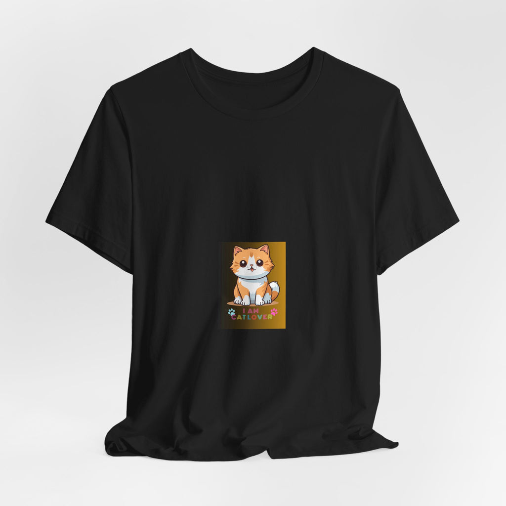 Cute Shiba Inu Graphic Tee - Happy Dog Cartoon T-Shirt