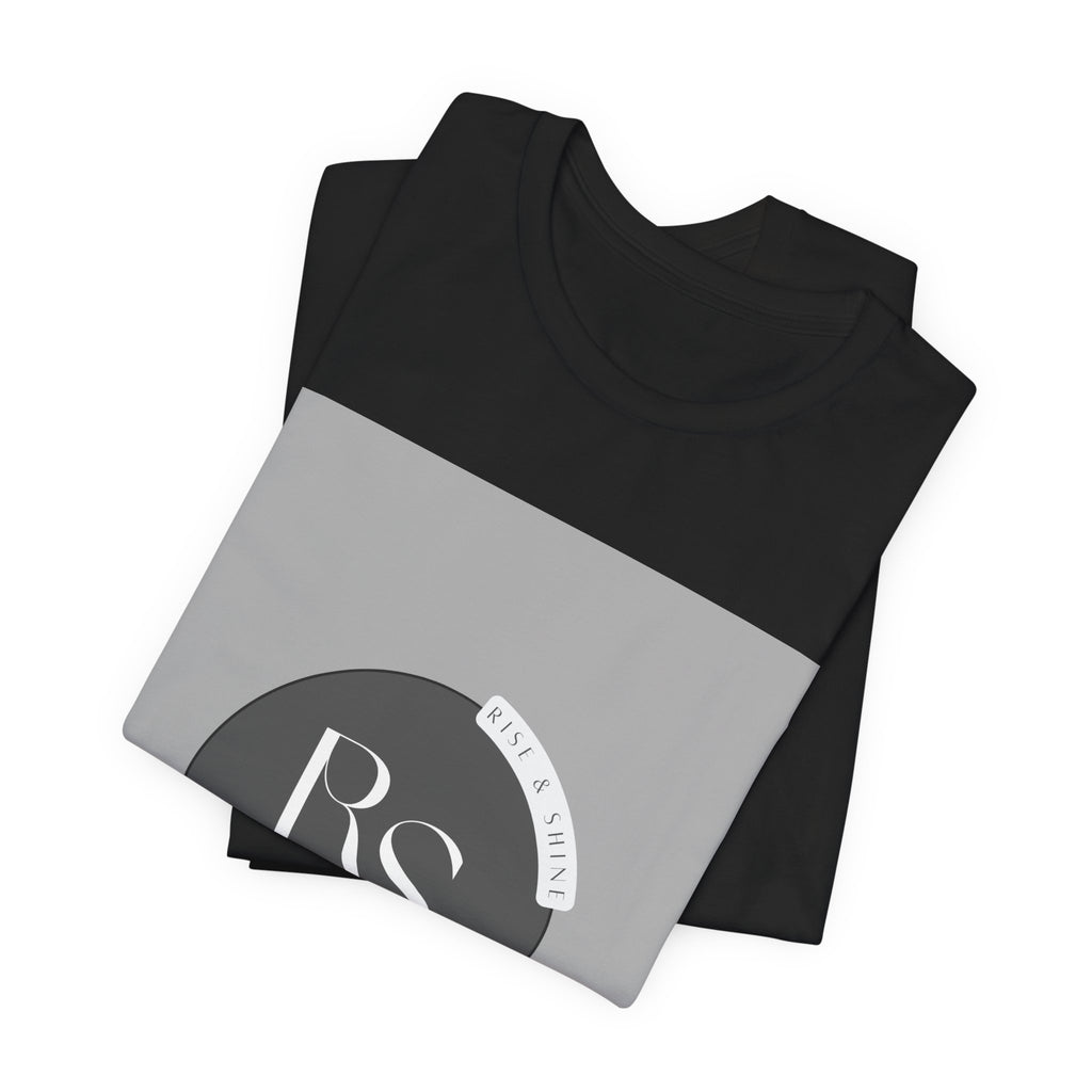 RS Monogram T-Shirt — Modern Minimalist Logo Tee