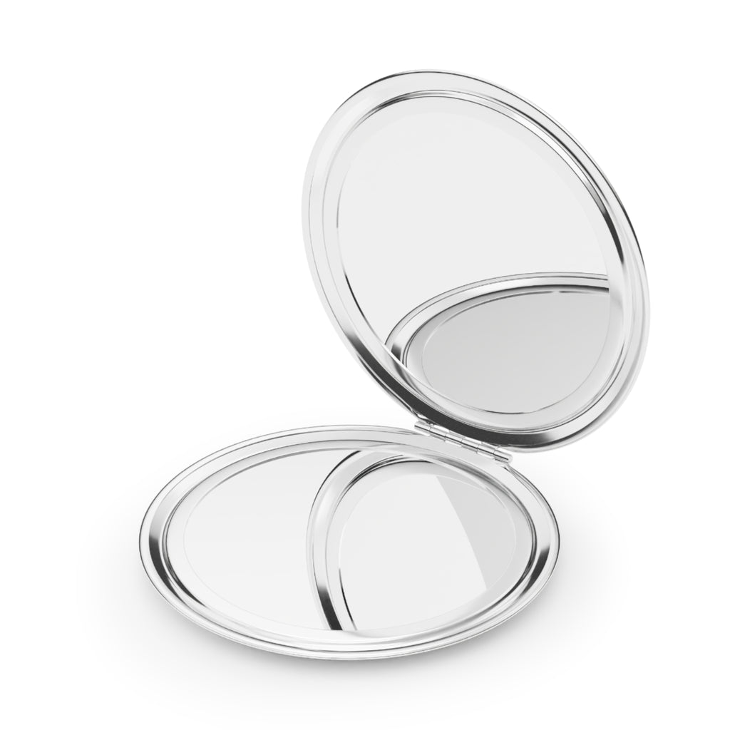 Compact Travel Mirror — 'Bloom' Minimalist Pocket Mirror for On-the-Go Touch-Ups