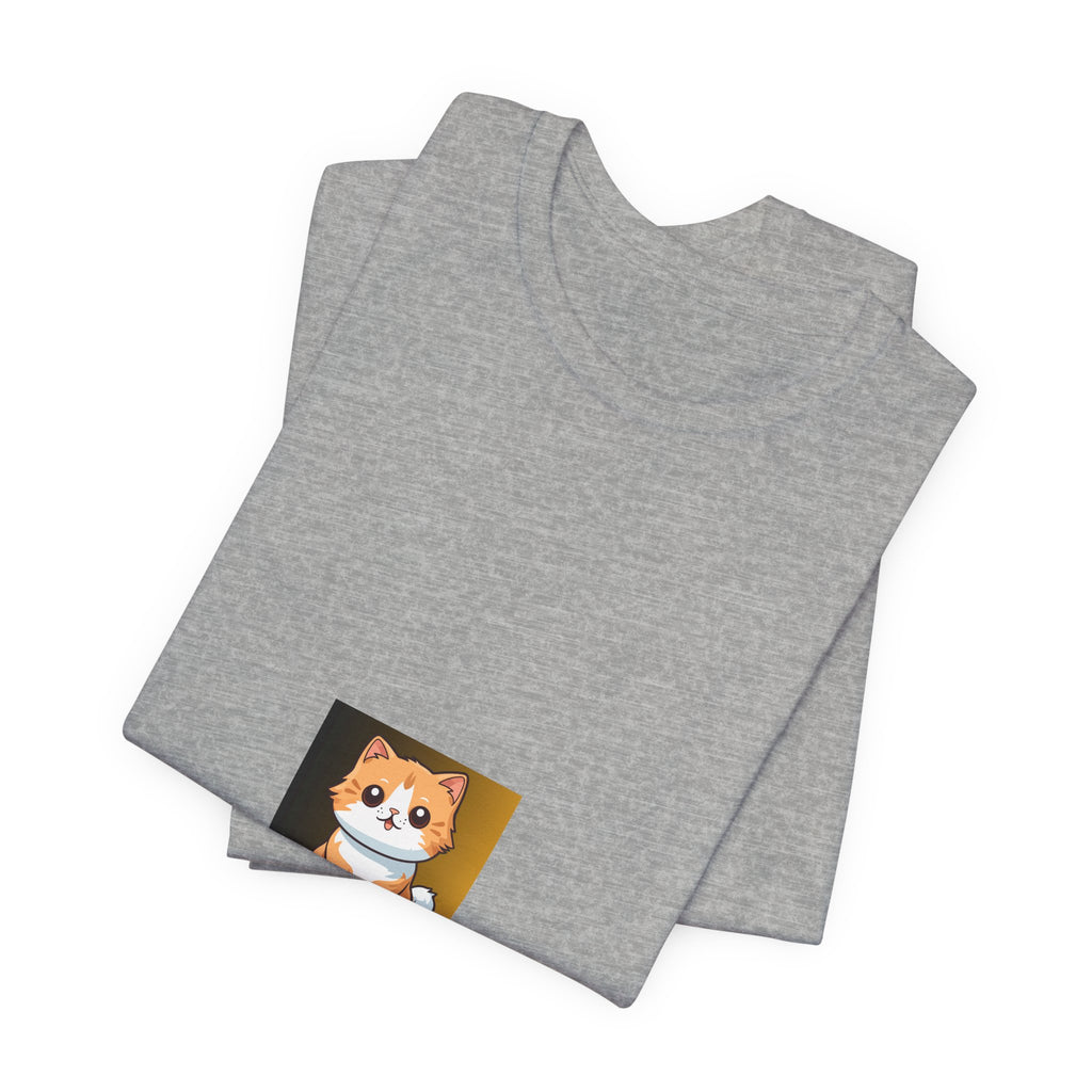 Cute Shiba Inu Graphic Tee - Happy Dog Cartoon T-Shirt