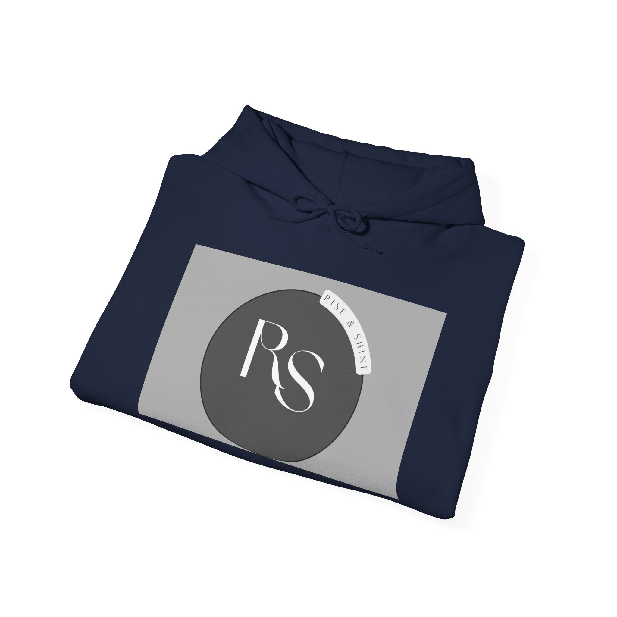 RS Monogram Hoodie — Minimalist Modern Logo Sweatshirt
