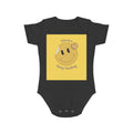 Baby Bodysuit "Always Keep Smiling" Smiley Graphic - Cute Infant Onesie Gift