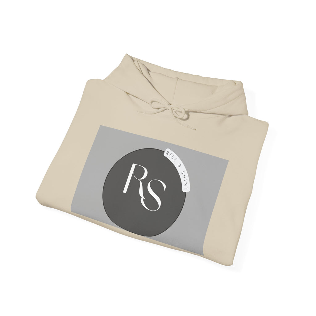 RS Monogram Hoodie — Minimalist Modern Logo Sweatshirt