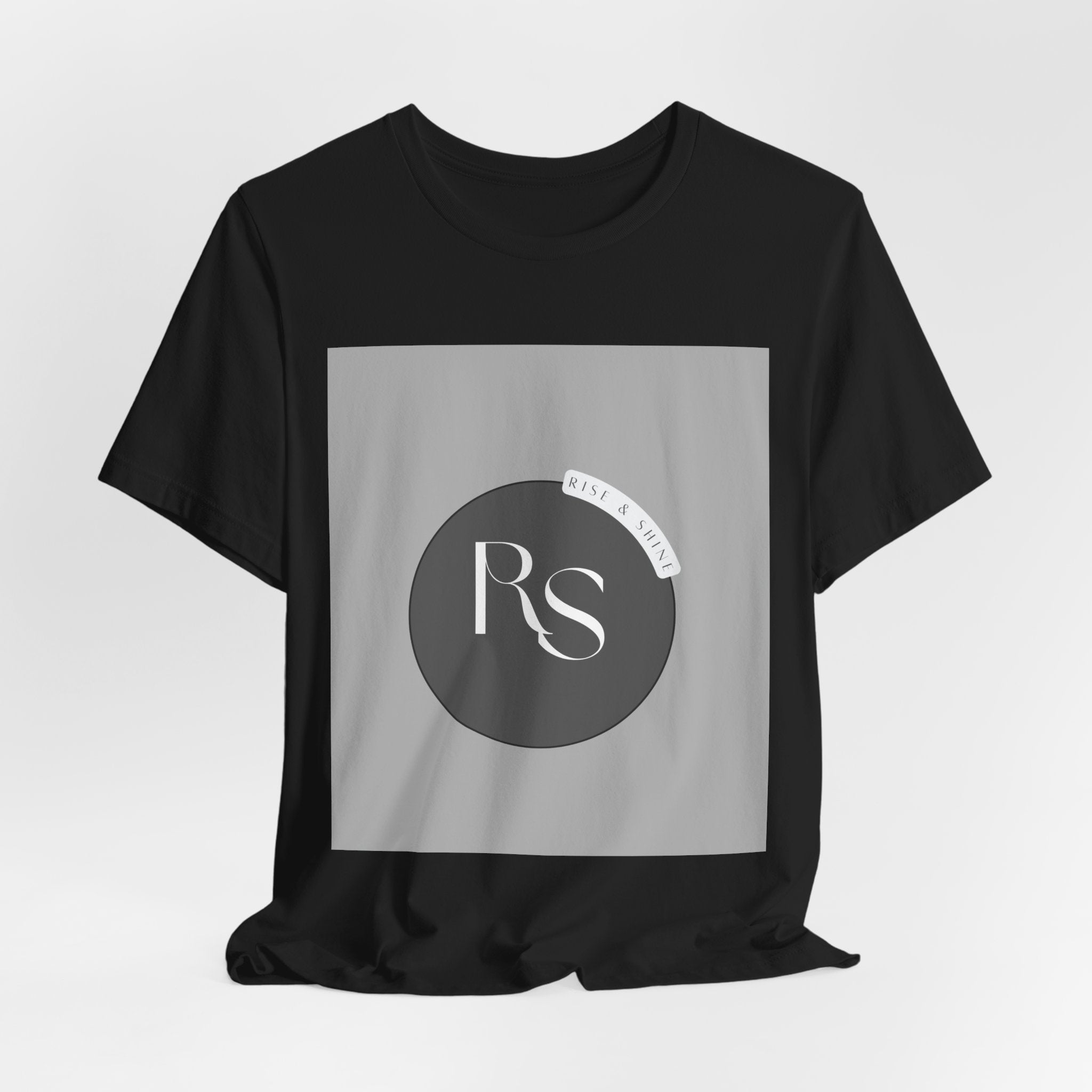 RS Monogram T-Shirt — Modern Minimalist Logo Tee