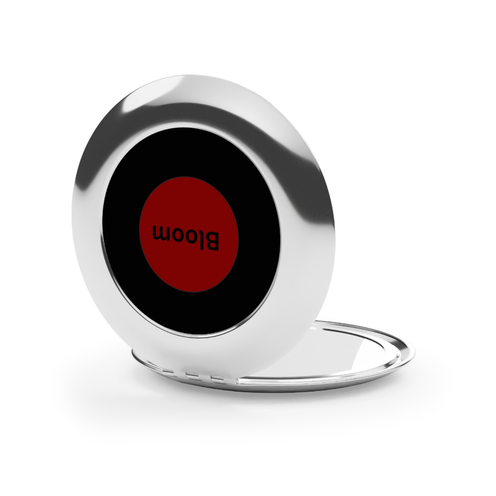 Compact Travel Mirror — 'Bloom' Minimalist Pocket Mirror for On-the-Go Touch-Ups