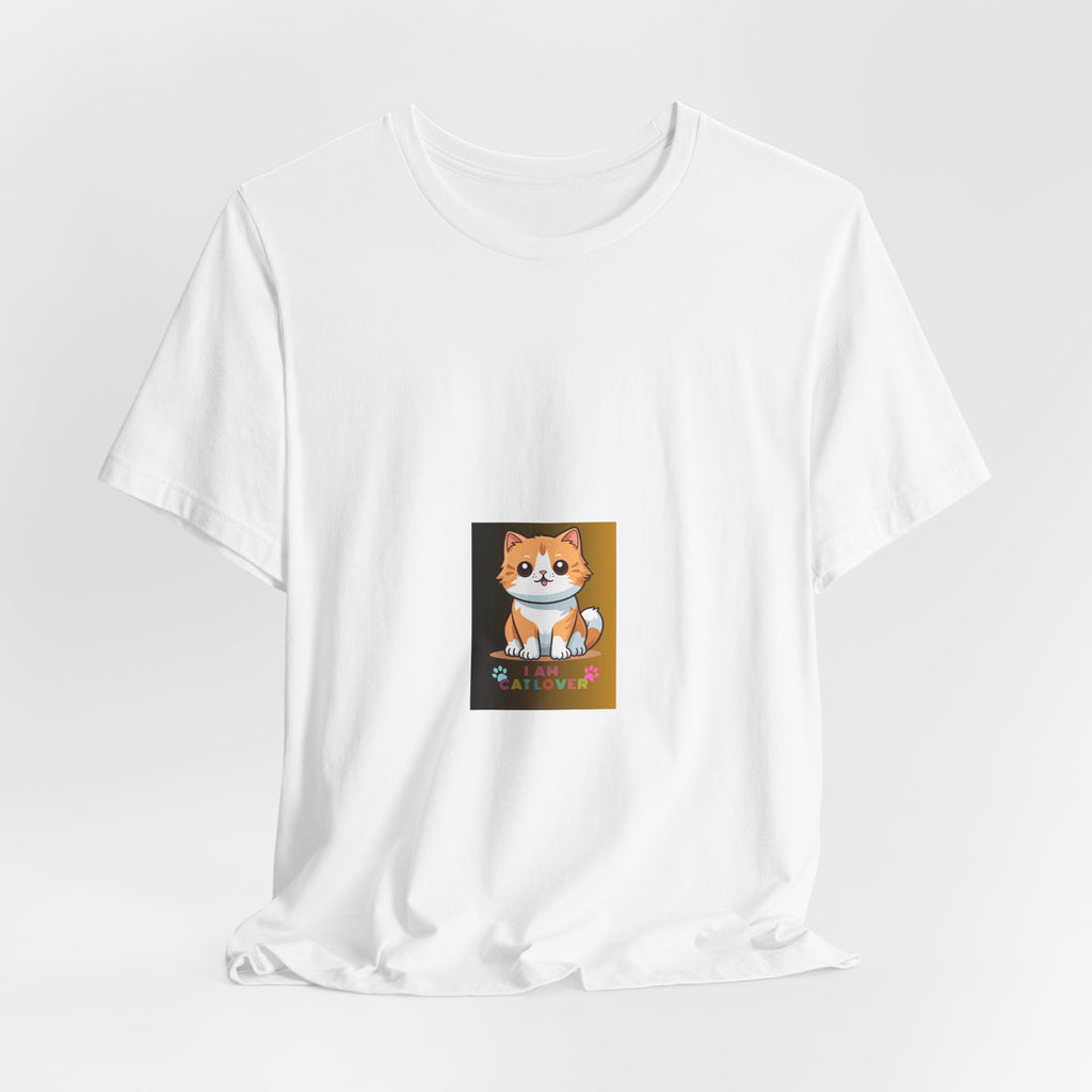 Cute Shiba Inu Graphic Tee - Happy Dog Cartoon T-Shirt