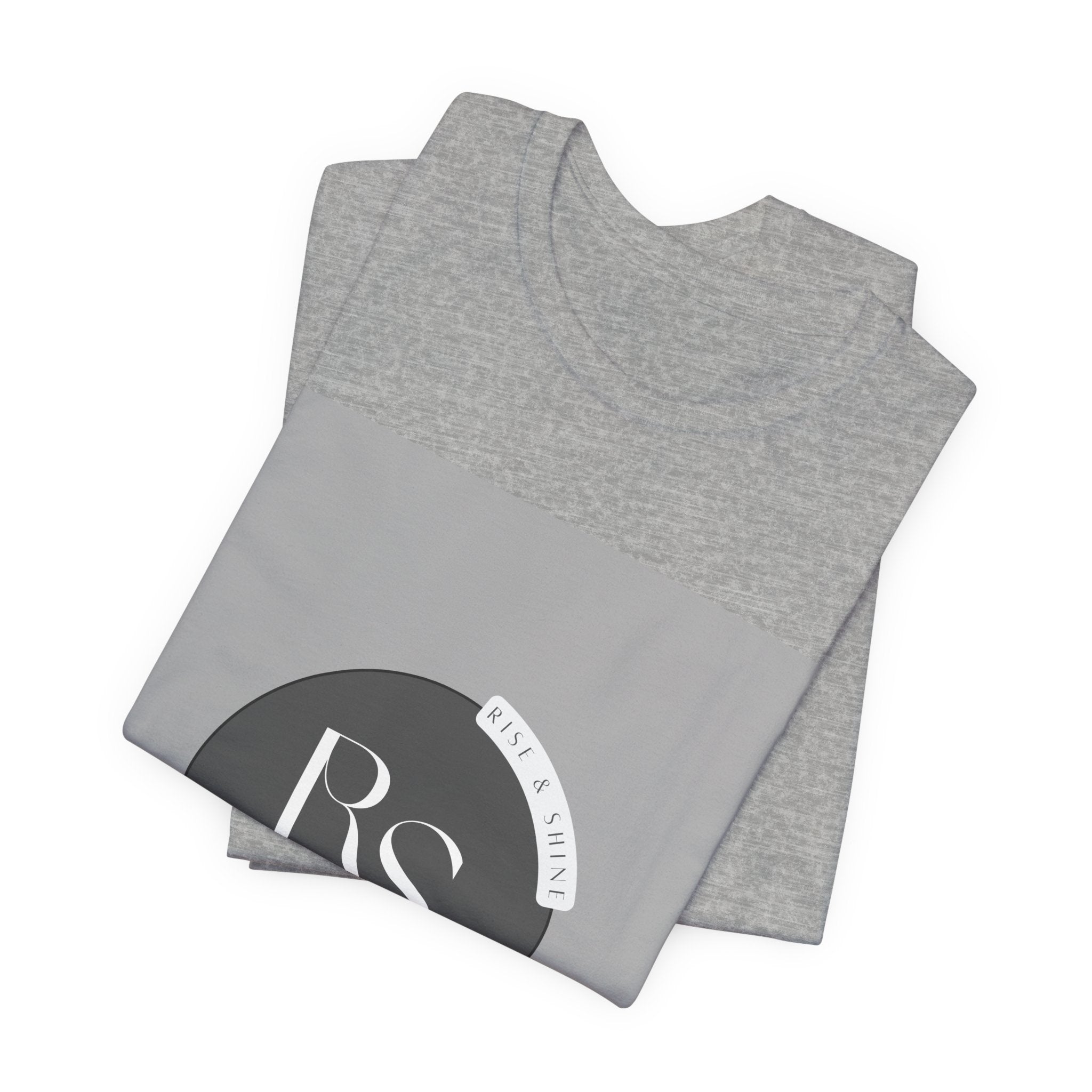 RS Monogram T-Shirt — Modern Minimalist Logo Tee