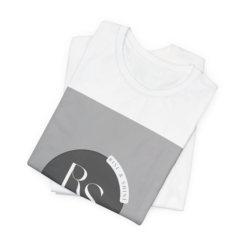 RS Monogram T-Shirt — Modern Minimalist Logo Tee