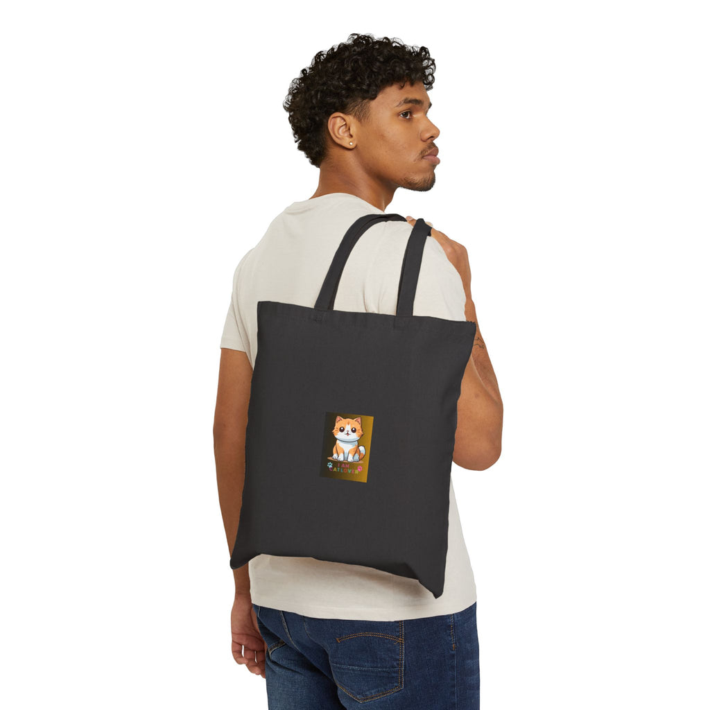 Shiba Inu Coffee Tote — Cute Dog Canvas Grocery & Book Bag