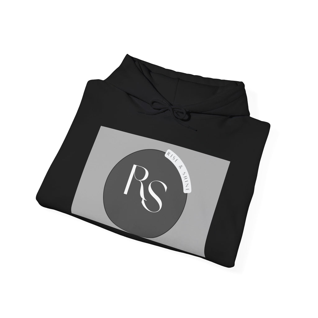 RS Monogram Hoodie — Minimalist Modern Logo Sweatshirt