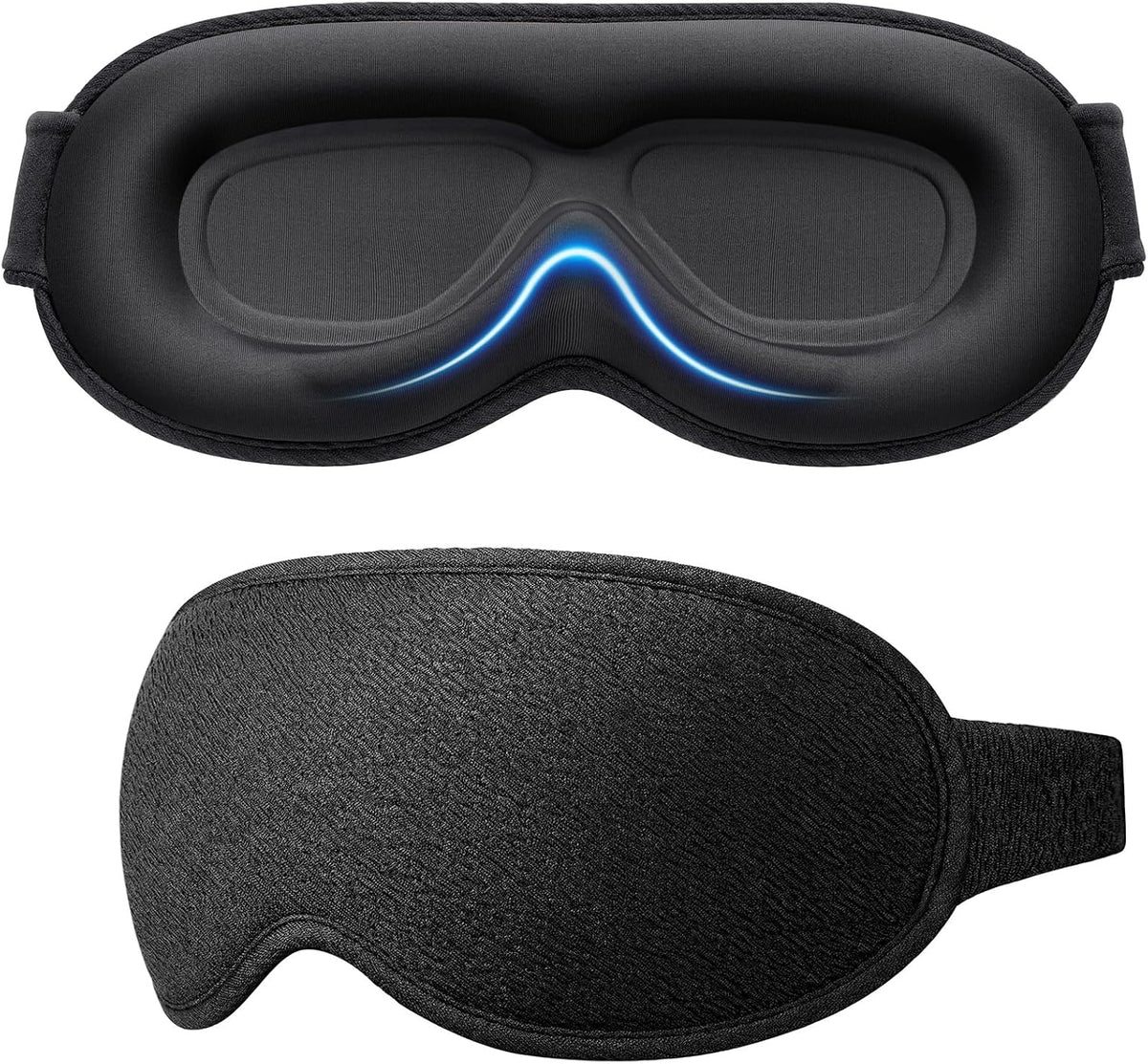 Ultra-Soft 3D Contour Sleep Mask for Total Light Blocking