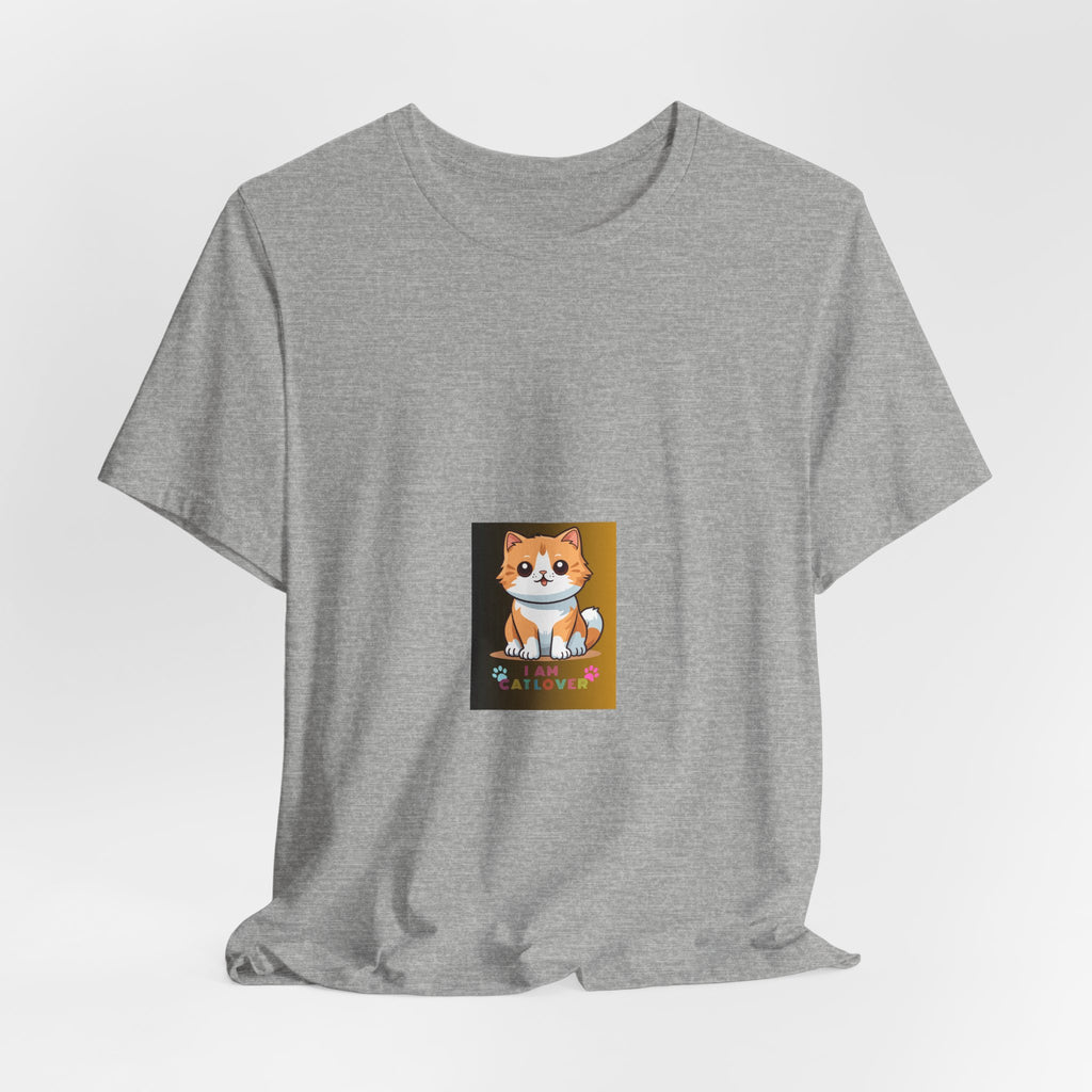 Cute Shiba Inu Graphic Tee - Happy Dog Cartoon T-Shirt