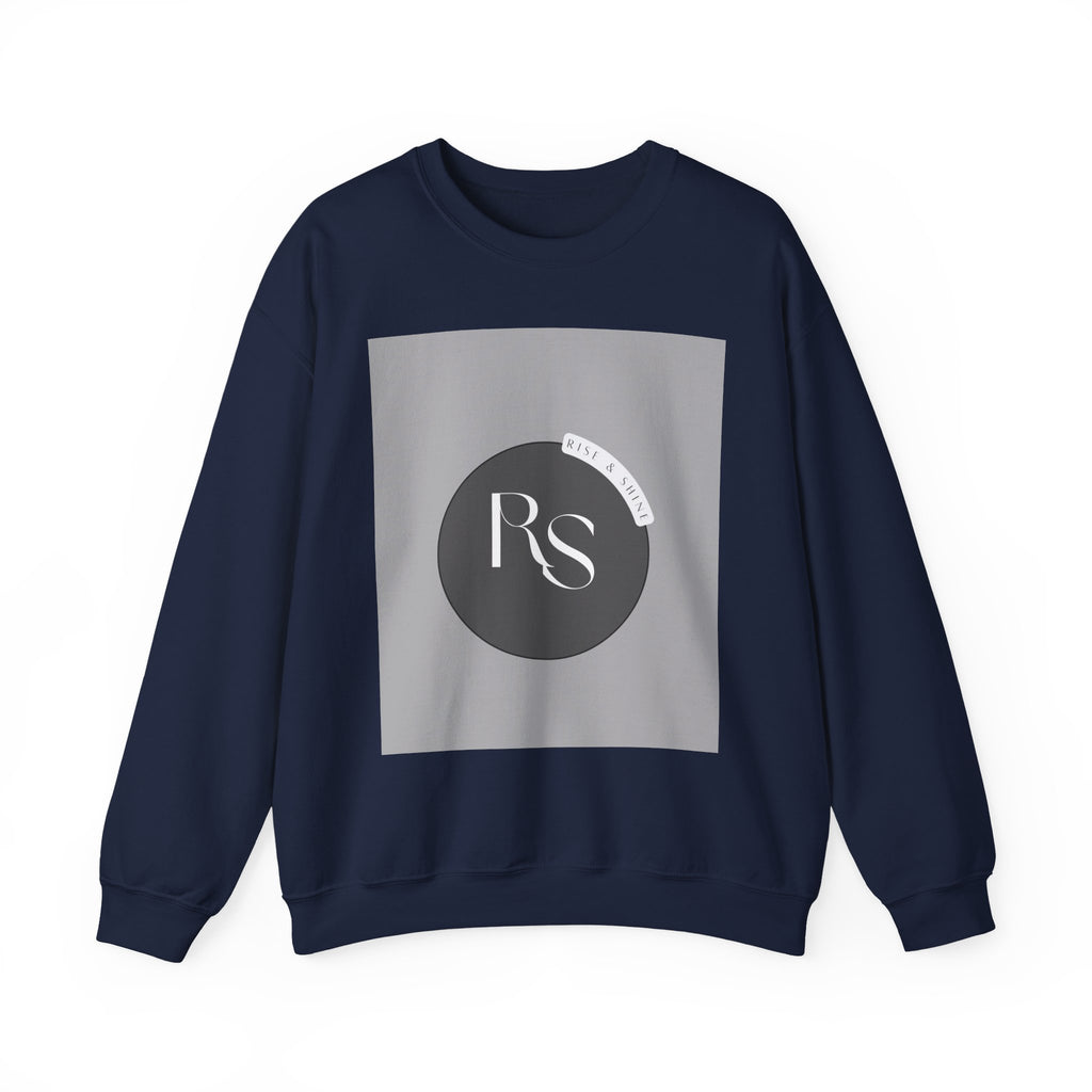 Minimal Monogram Crewneck Sweatshirt — RS Logo