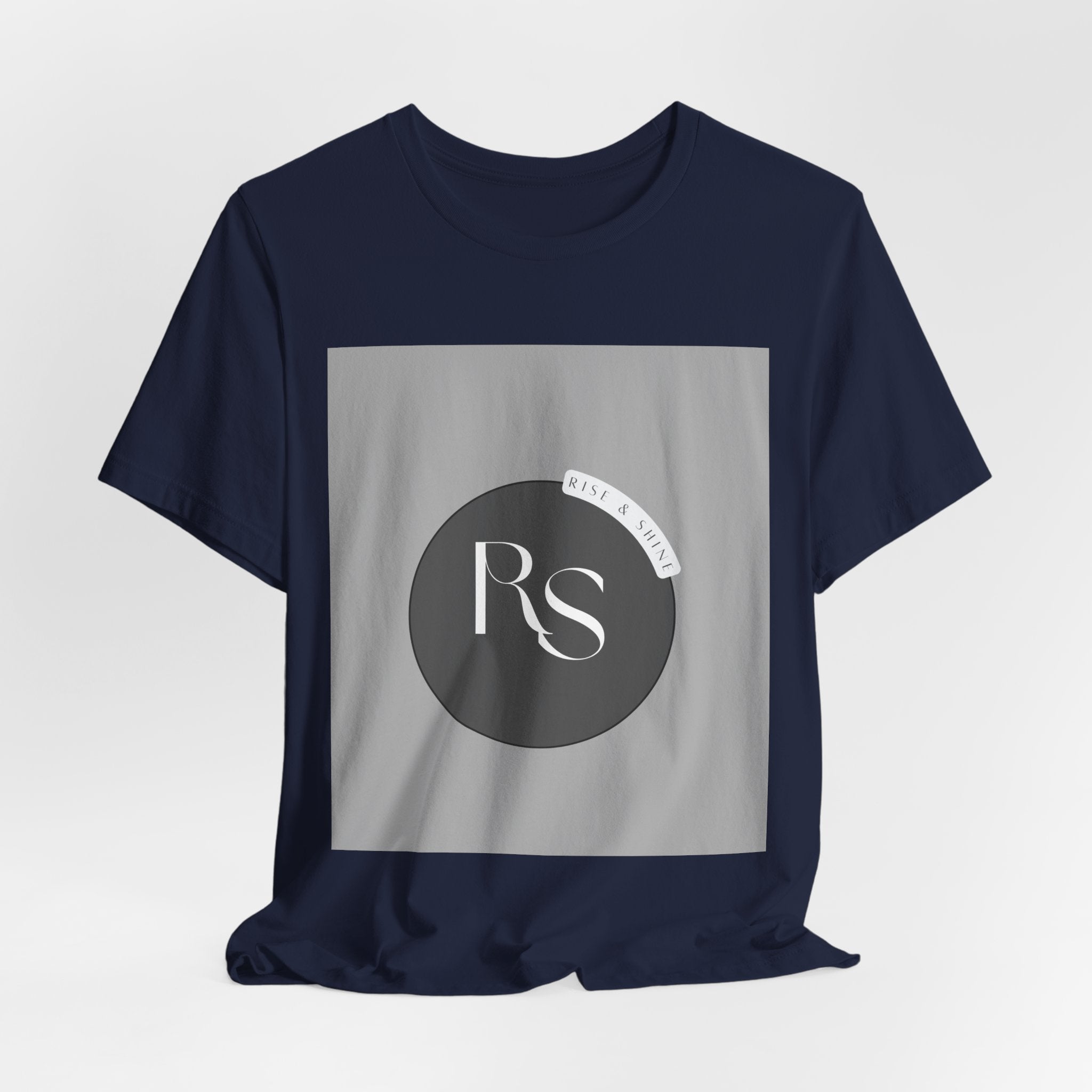 RS Monogram T-Shirt — Modern Minimalist Logo Tee