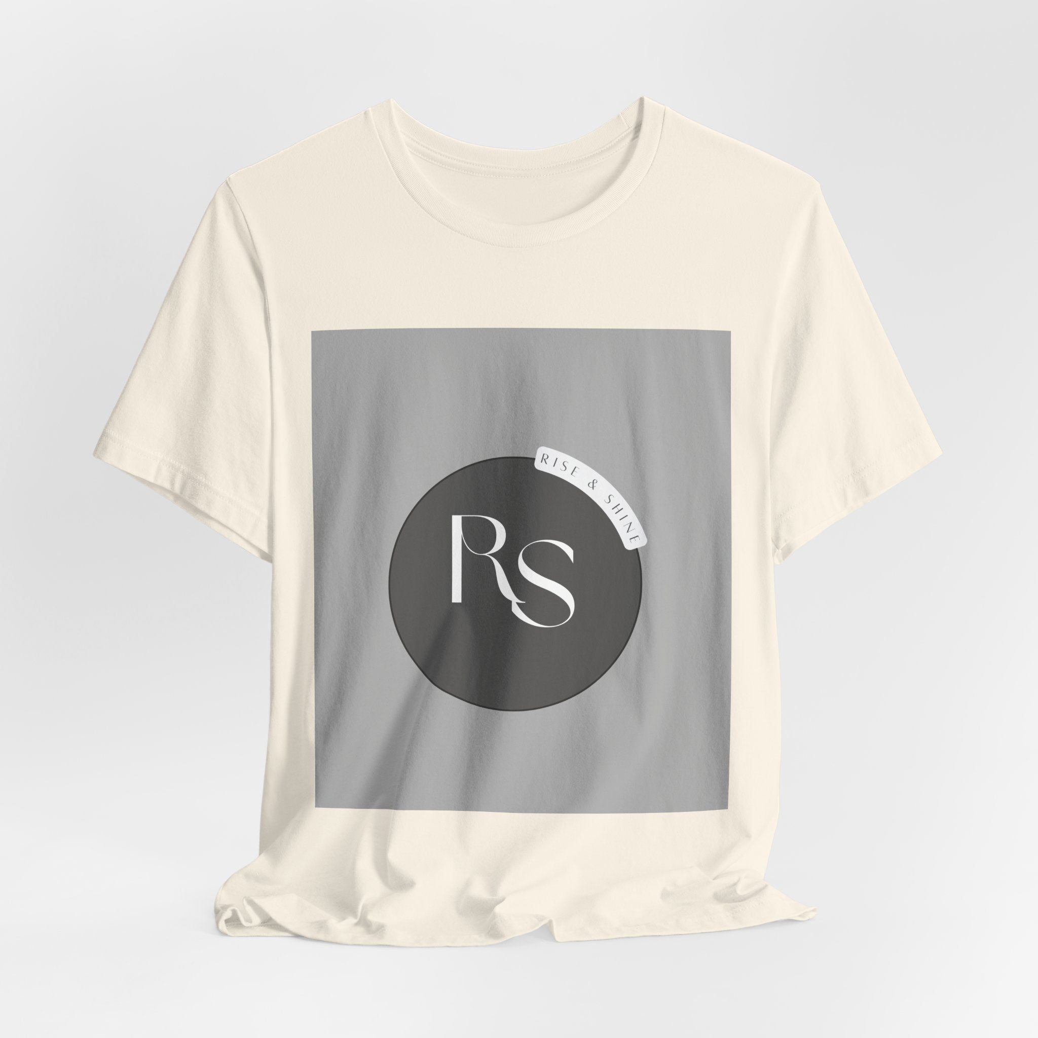 RS Monogram T-Shirt — Modern Minimalist Logo Tee