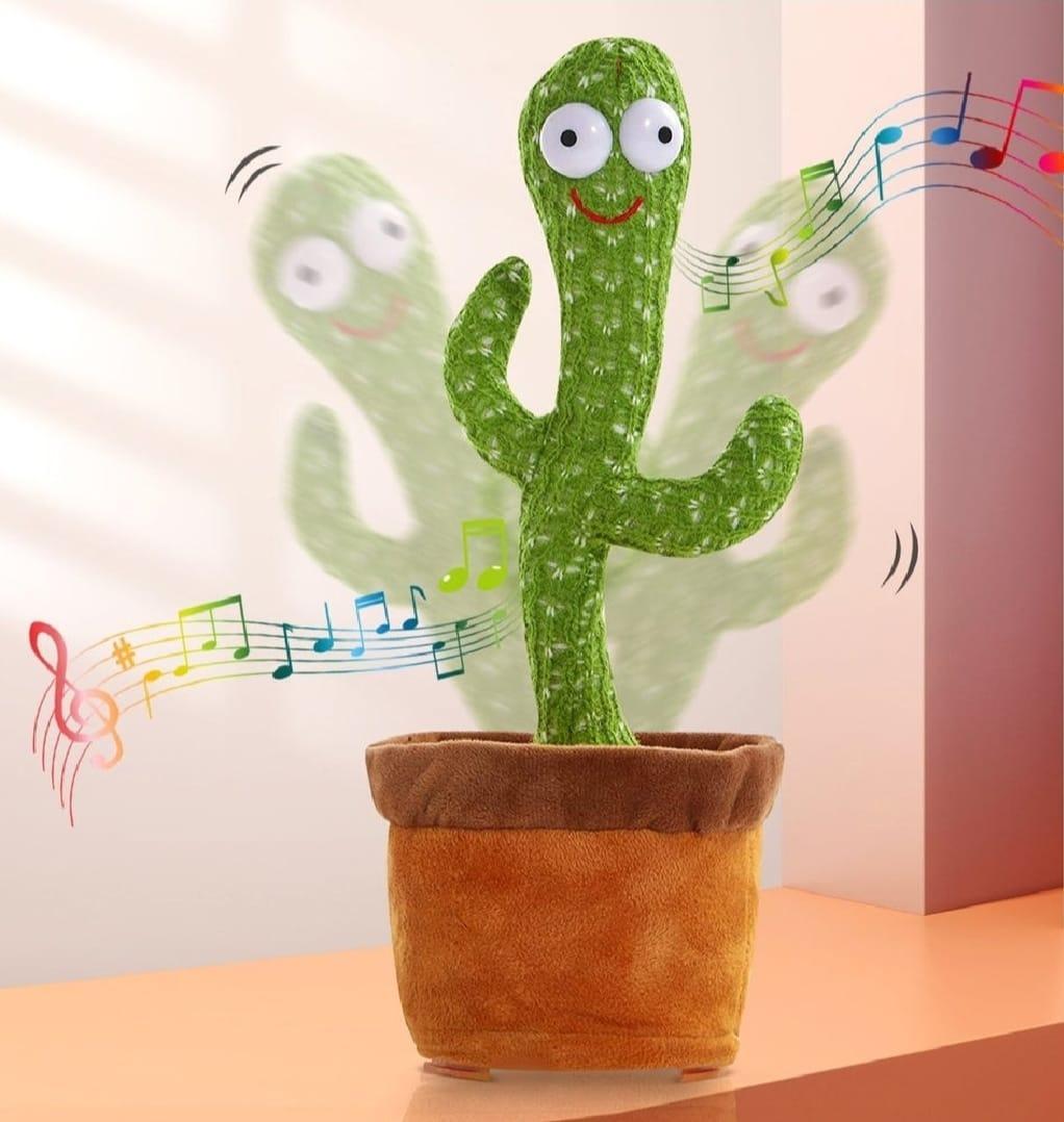 Dancing & Talking Cactus Plush Toy with Music