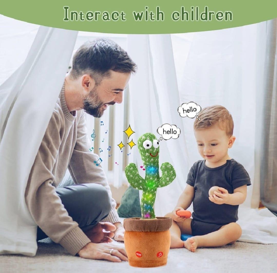 Dancing & Talking Cactus Plush Toy with Music