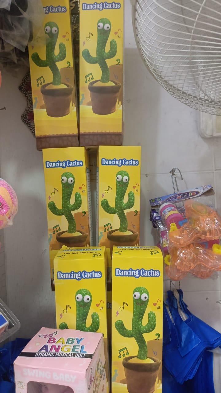 Dancing & Talking Cactus Plush Toy with Music