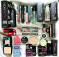17-Piece Complete Glam Kit (Foundation, Powders, Eye & Lip Essentials) Great for detailing key products included in the set.