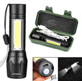 Ultra-Bright Rechargeable Mini Torch Light – Multi-Mode COB Flashlight for Home & Outdoor Emergency