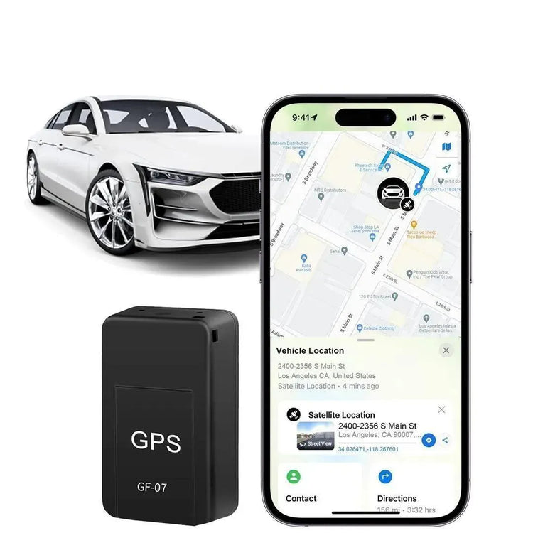 Mini Magnetic GPS Car Tracker | Live Real-Time Vehicle Tracking