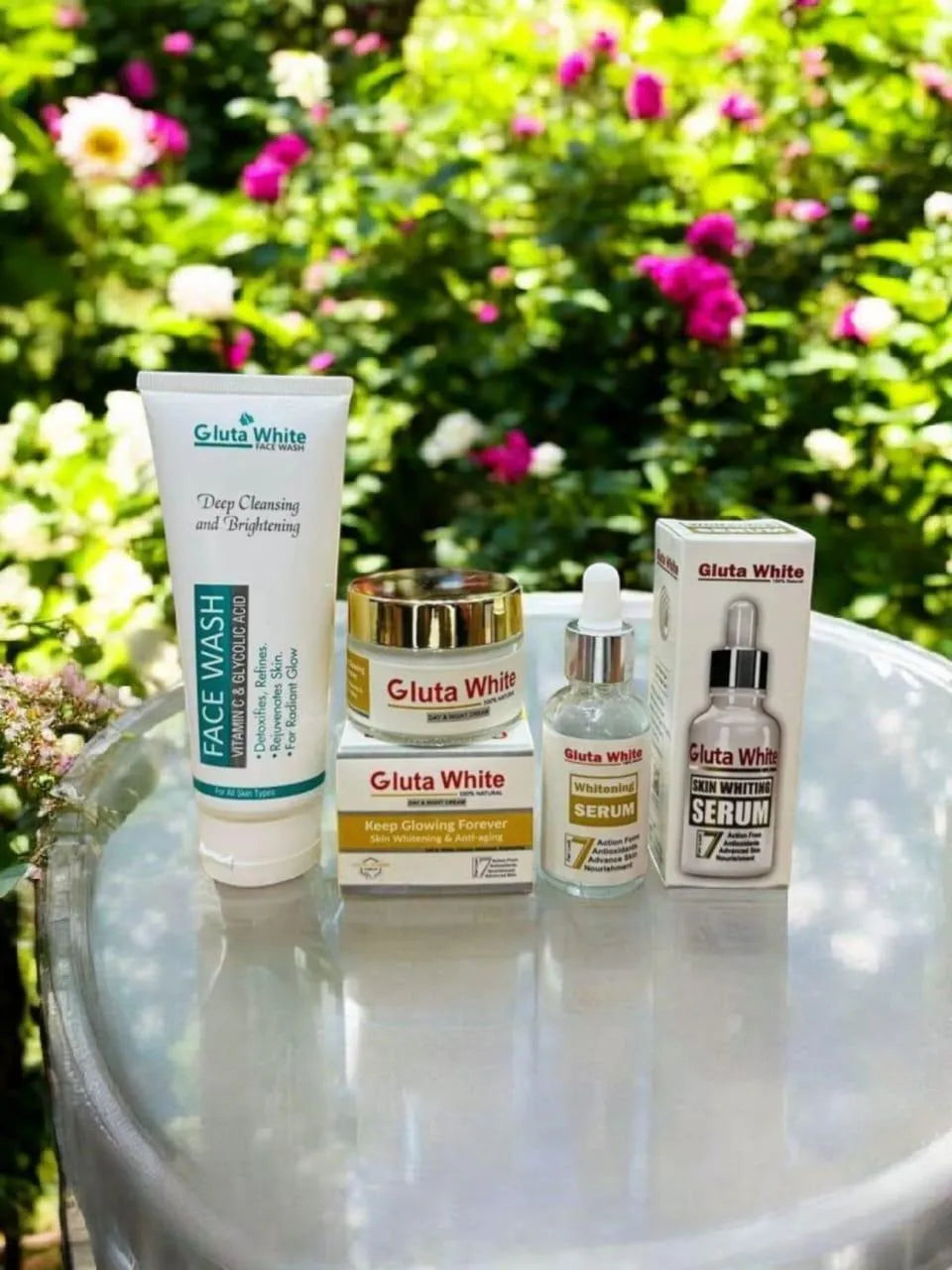 Complete Glow 3-in-1 Skincare Bundle for Daily Brightening  Ideal for focusing on key benefits and daily use