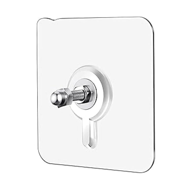 10Pcs Metal Screw Sticker No Drill Wall Mount