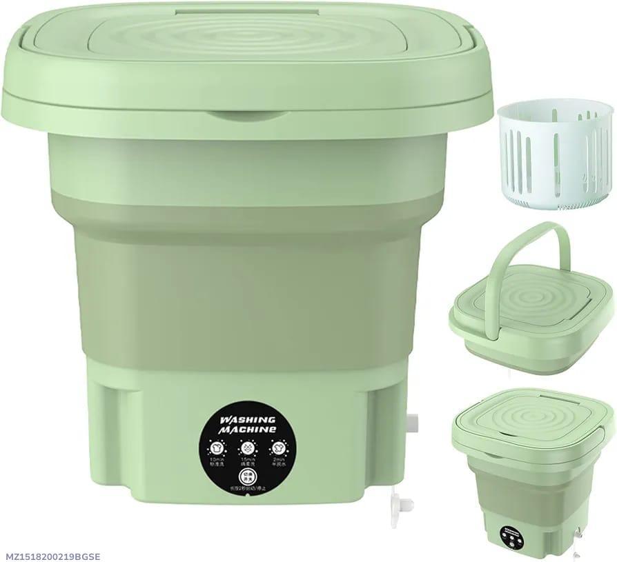Compact Portable Washing Machine | Mini Laundry Machine for Home & Travel