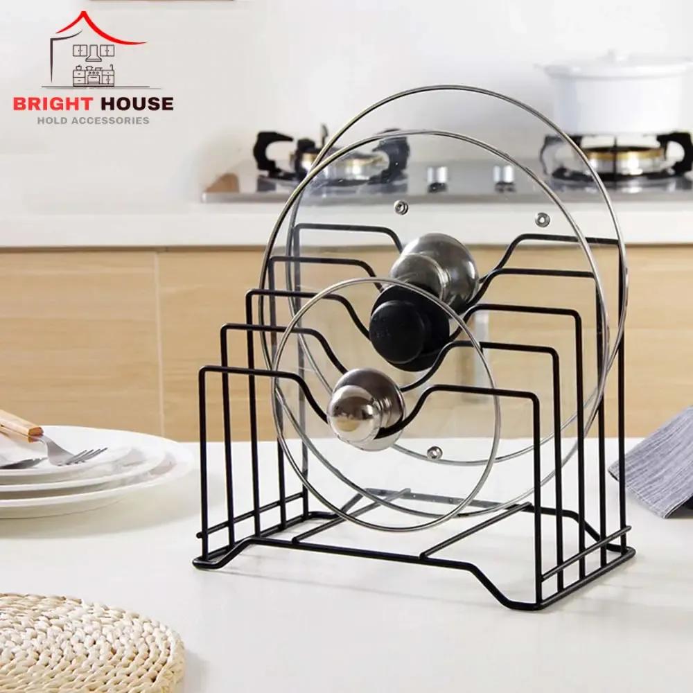 Multi-Functional Black Metal Cutlery Stand – Kitchen Countertop Spoon & Spice Shaker Organizer